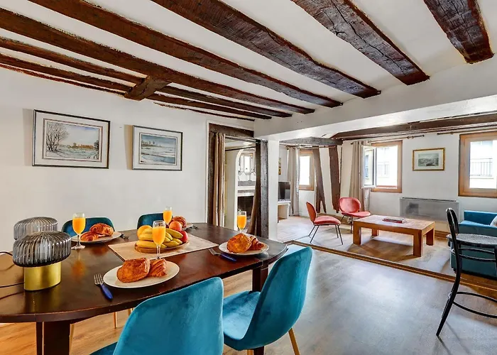 Bnbnova - 2br - Ile Saint-louis * פריז